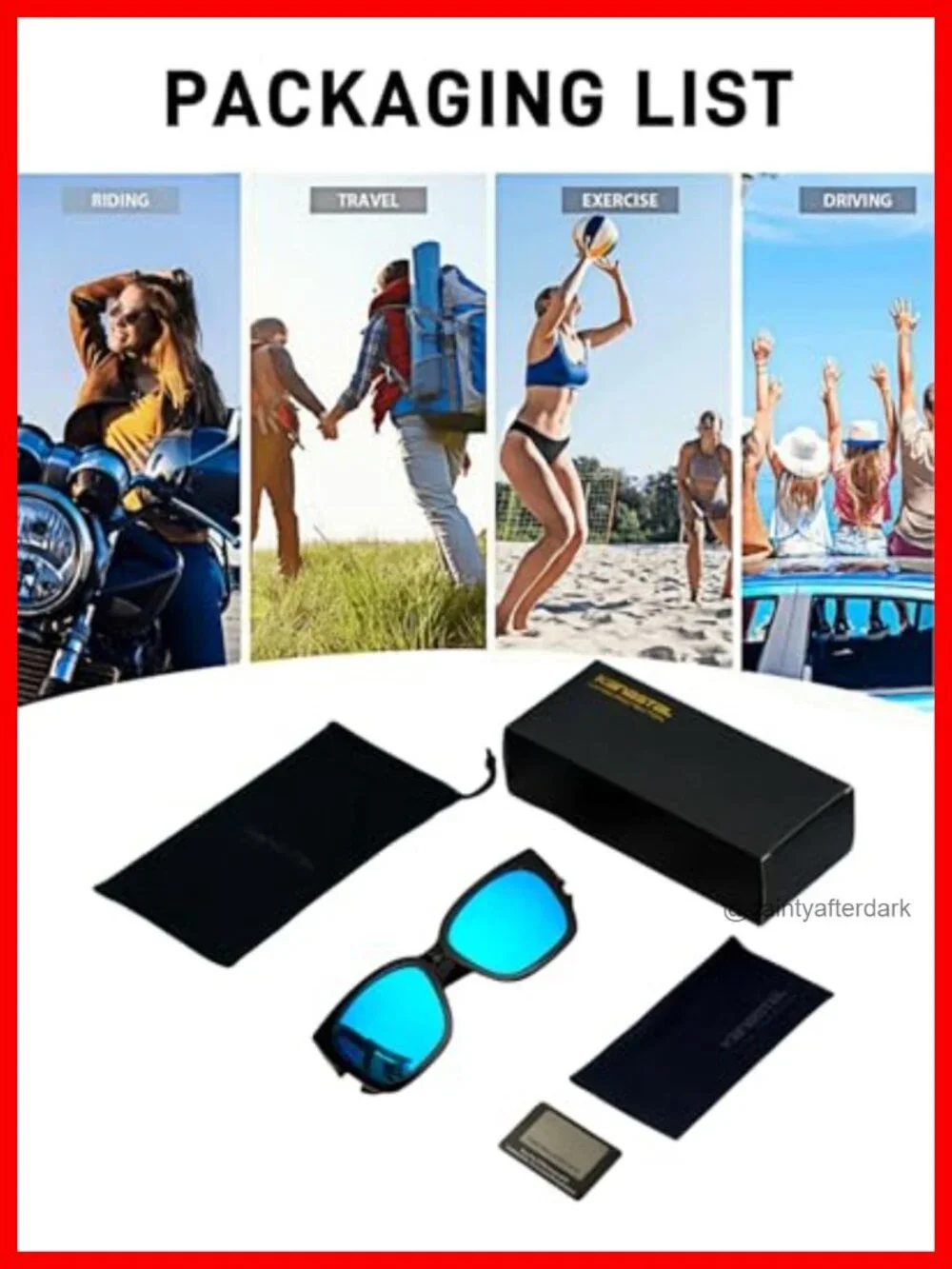 Oversized Fit Over Polarized Sunglasses with UV400 Protection